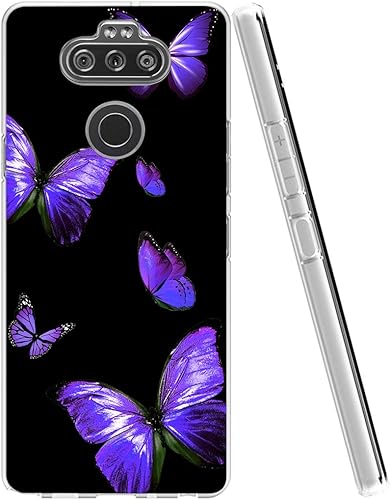 Miniatura 3 de Zoeirc Funda para LG Aristo 5 Pluspara LG K31LG Risio 4para LG Phoenix 5para LG Fortune 3 Funda transparente para niñas, TPU suave a prueba de