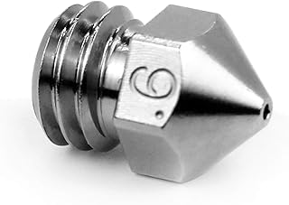 Micro Swiss Brass Plated Wear Resistant Nozzle for Creality CR-X (.6mm)