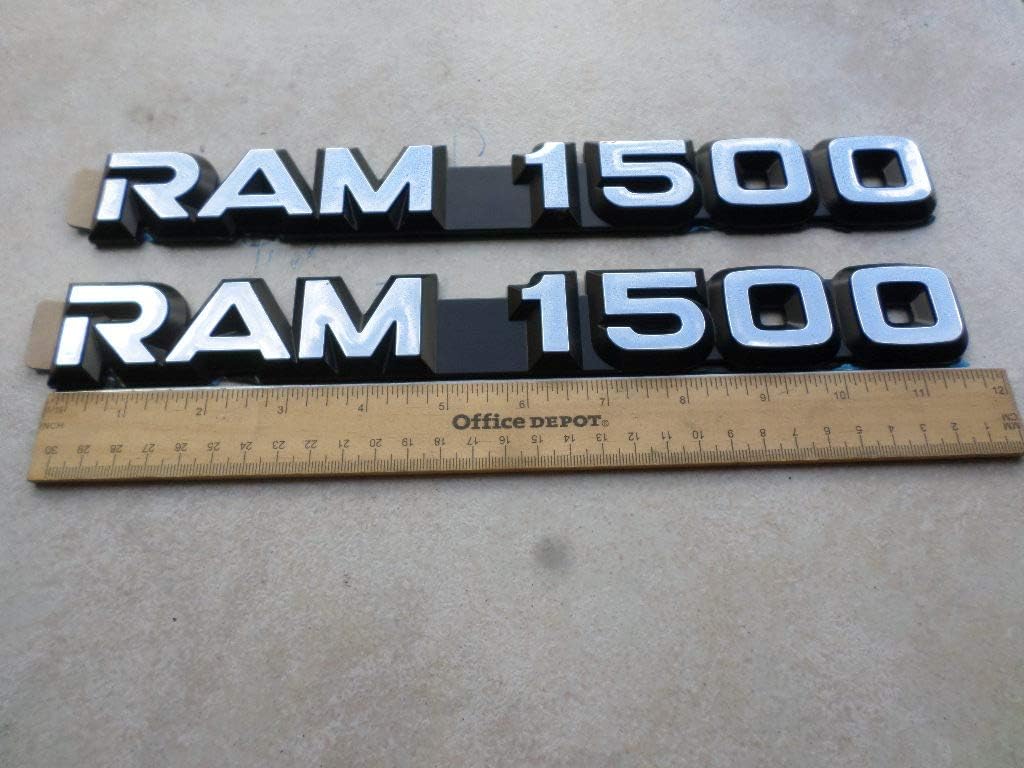 Dodge 97-02 New Ram 1500 Side Door Emblem 85501C Logo 5DV60PR4 Nameplate 55295310 Decal Set