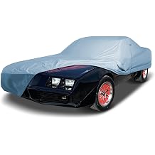 iCarCover Premium Car Cover for 1967-1981 Pontiac Firebird Heavy Duty Waterproof All-Weather Automobiles Custom Fit Indoor Outdoor UV Snow Protection Covers with Straps and Bag