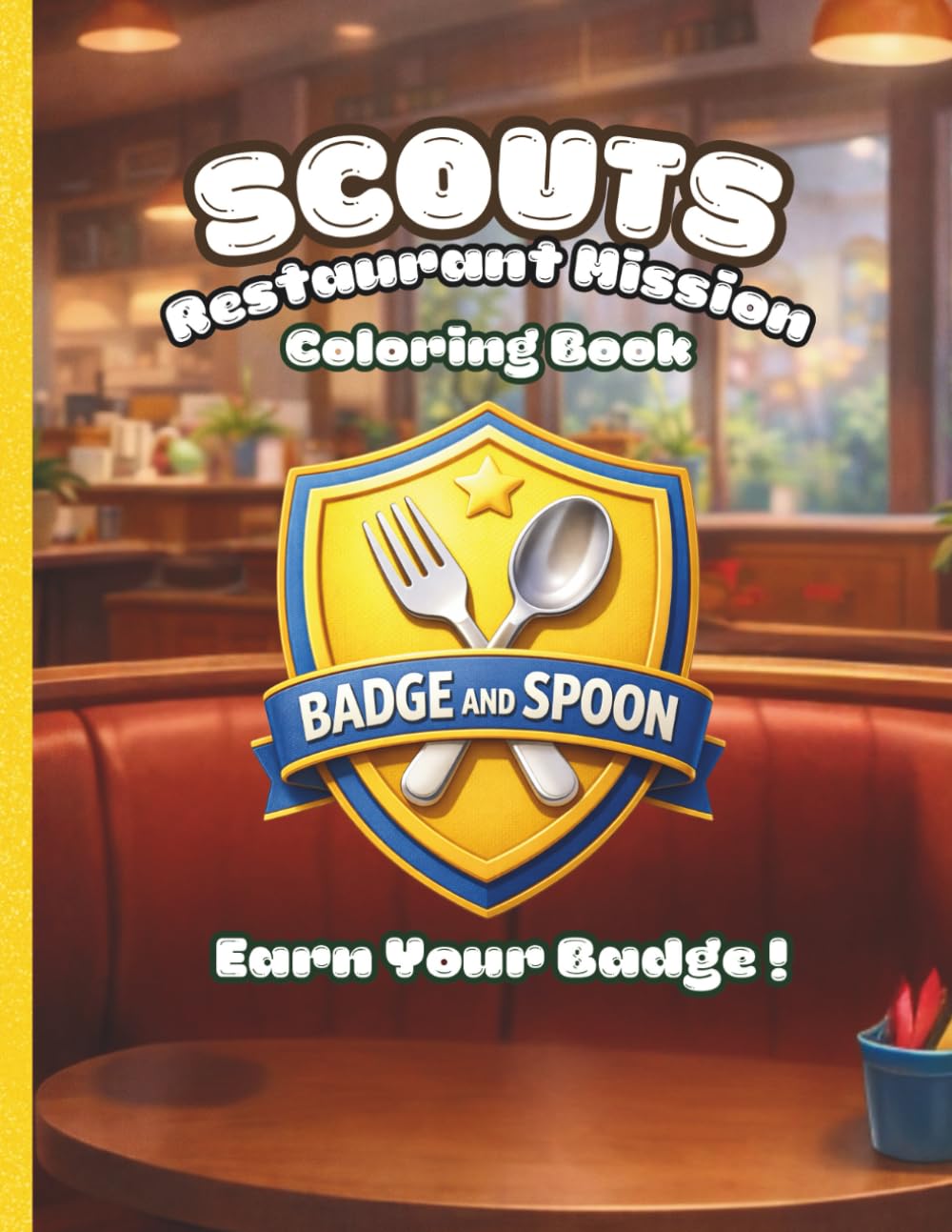 The Restaurant Mission: A Fun Coloring & Activity Book Guide to Restaurant Manners, Ordering, and Safety (The Scouts)