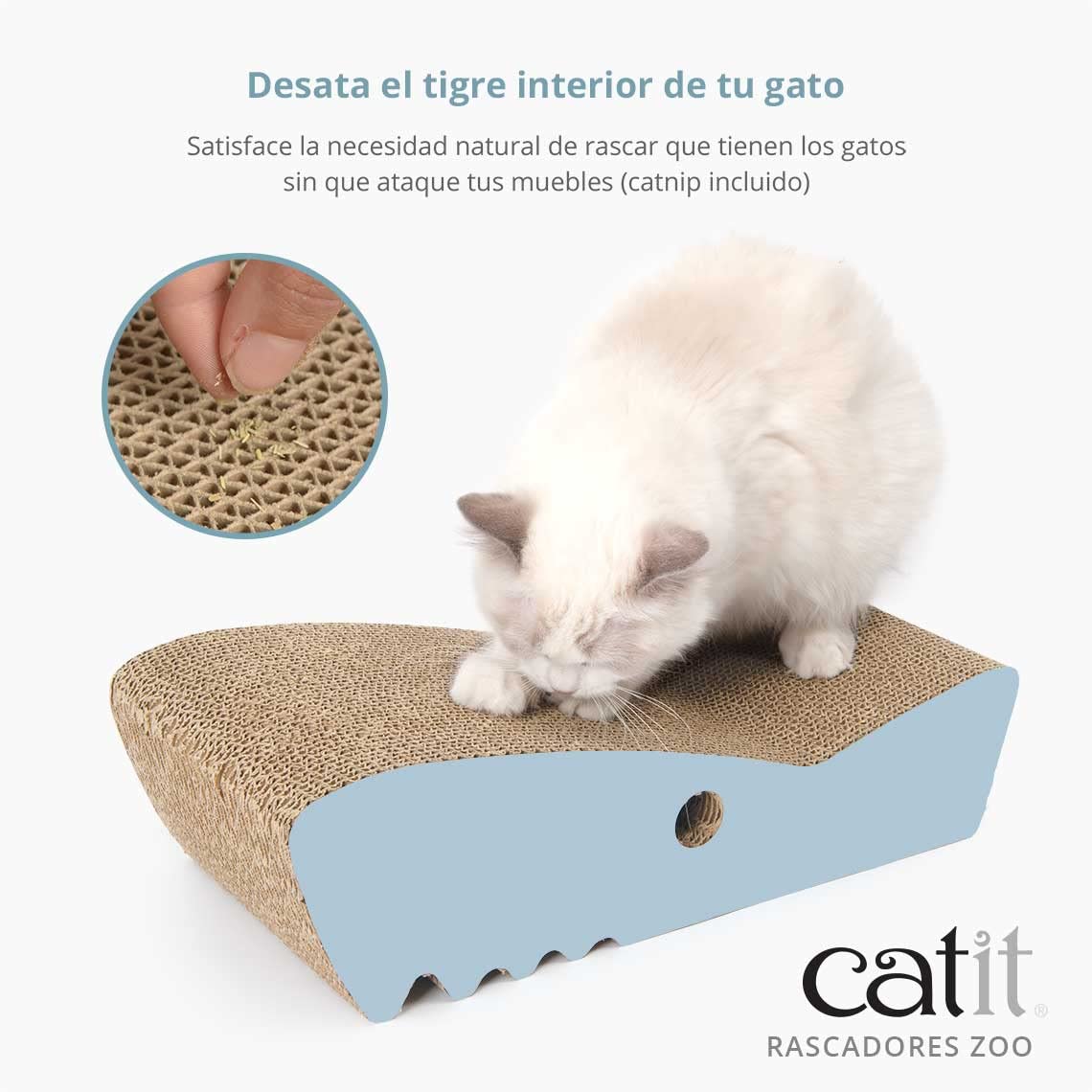 Catit Rascador Zoo - Jirafa XL, Amarillo
