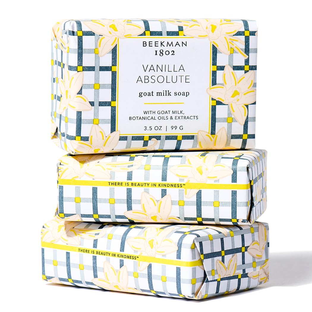 Beekman 1802 Goat Milk Soap 3.5 oz. (Palm Size) (Vanilla Absolute)