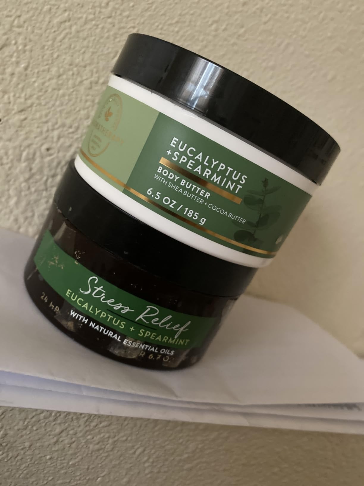 Bath & Body Works Bath and Body Works Eucalyptus Spearmint Aromatherapy Body Butter 6.5 Ounces