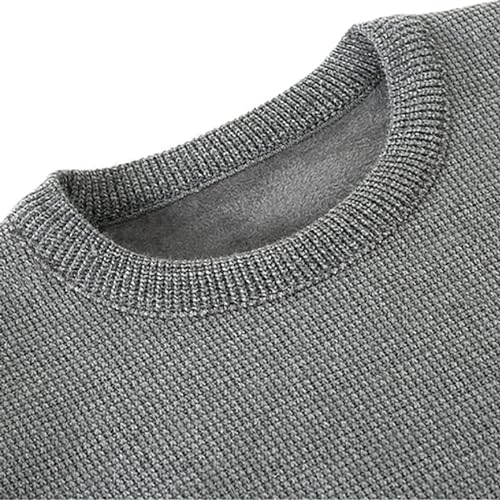 Long Sleeve Raglan Sweaters Up Soild Color Sweater Warm Casual SWweater Top Long Sleeve Raglan Sweaters (Grey, XXL)4