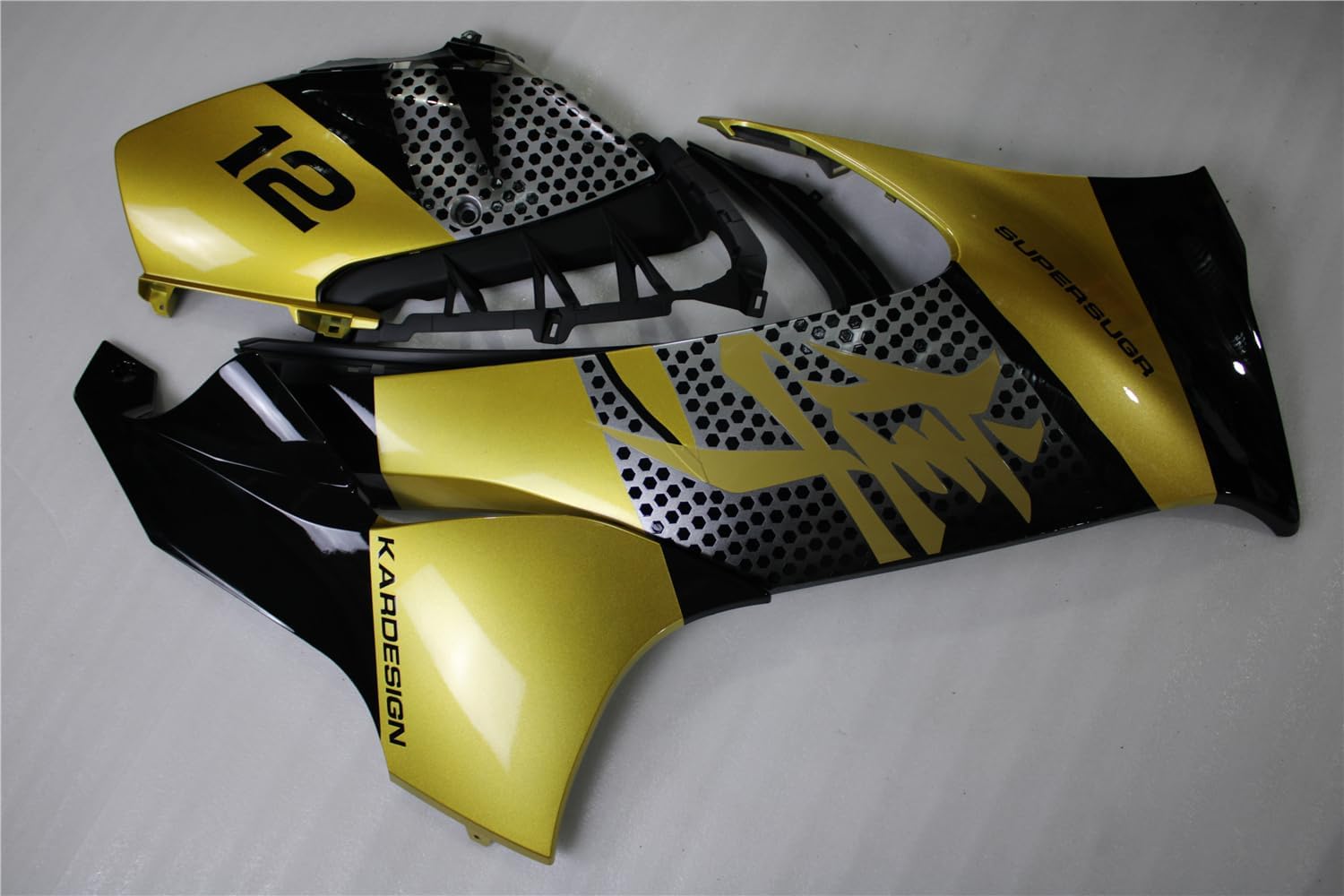MC Gold Black Complete Fairing Fit for 2021 2022 2023 Hayabusa Gen3 GSXR 1300 GSX-R Injection Mold ABS Plastics New Bodywork 21 22 23 M08