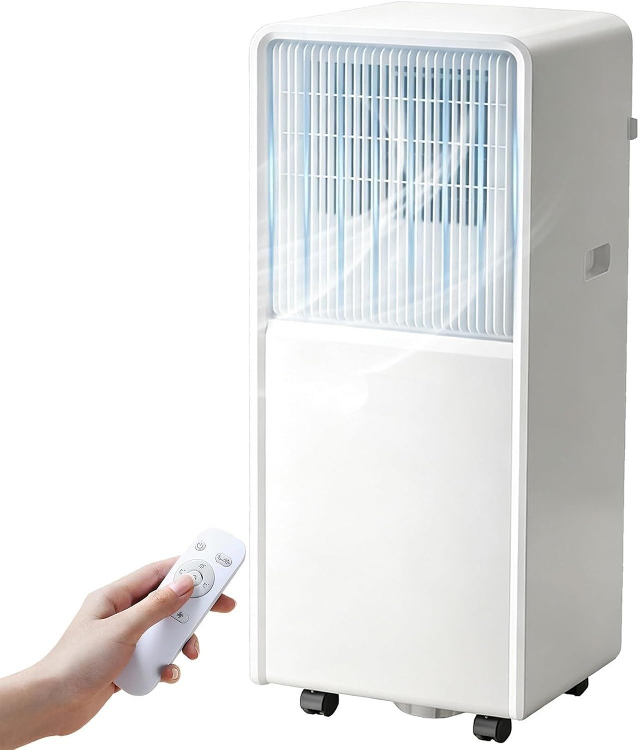HURUMA Condizionatore Portatile con Pompa di Calore 14000 BTU Clima Smart WiFi, Cool