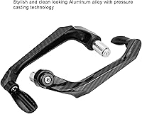 Vista 7 de Paraleve Moto - Protectores de palanca de freno universal para motocicleta de 7/8 pulgadas, protector de manillar de motocicleta para motocicleta