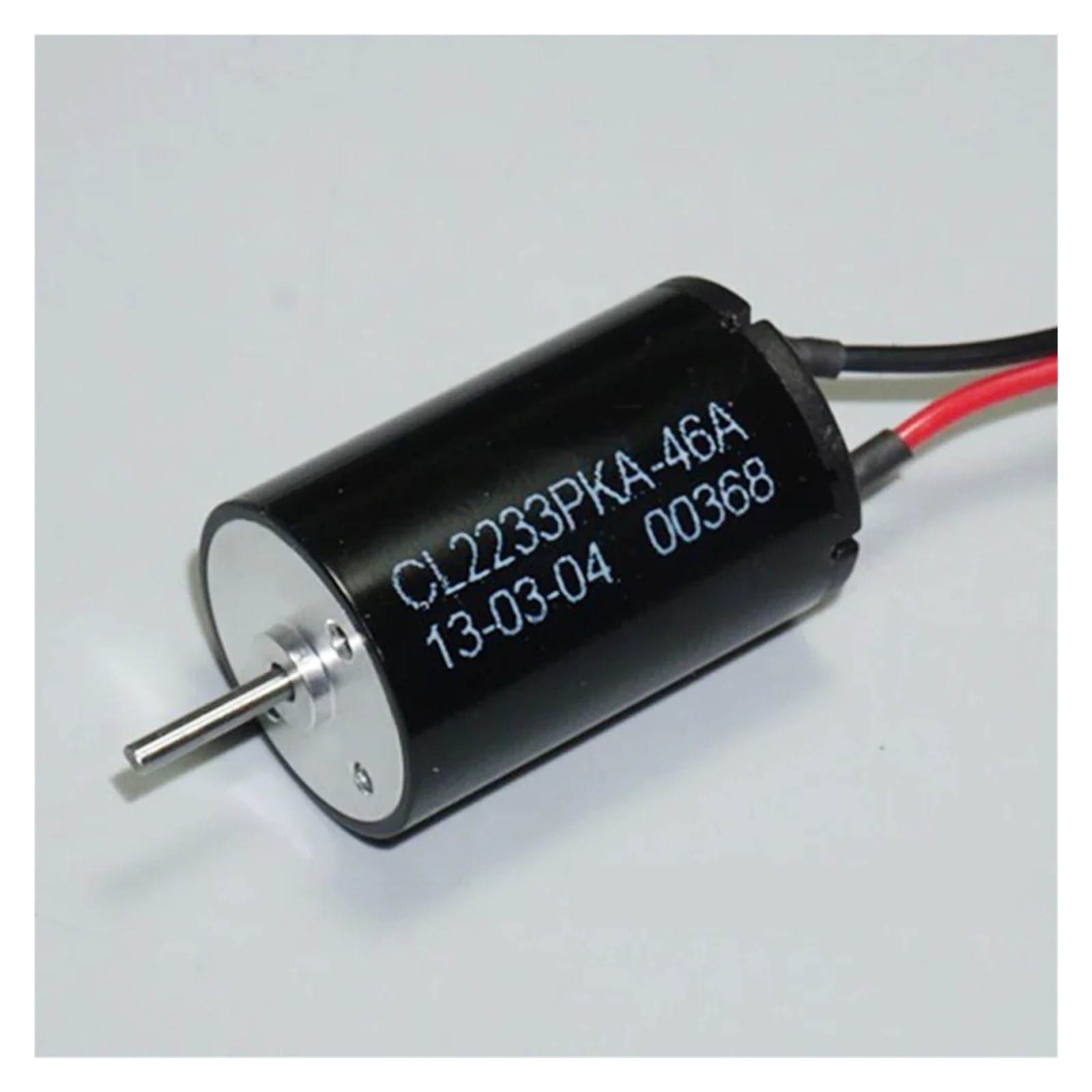 AARTERZZA 22mm*33mm Coreless Electronic Starter DC 12V-24V 4600RPM Slow Speed Dual Shaft High Torque D Shaft Precision Engine(with Wire Motor)
