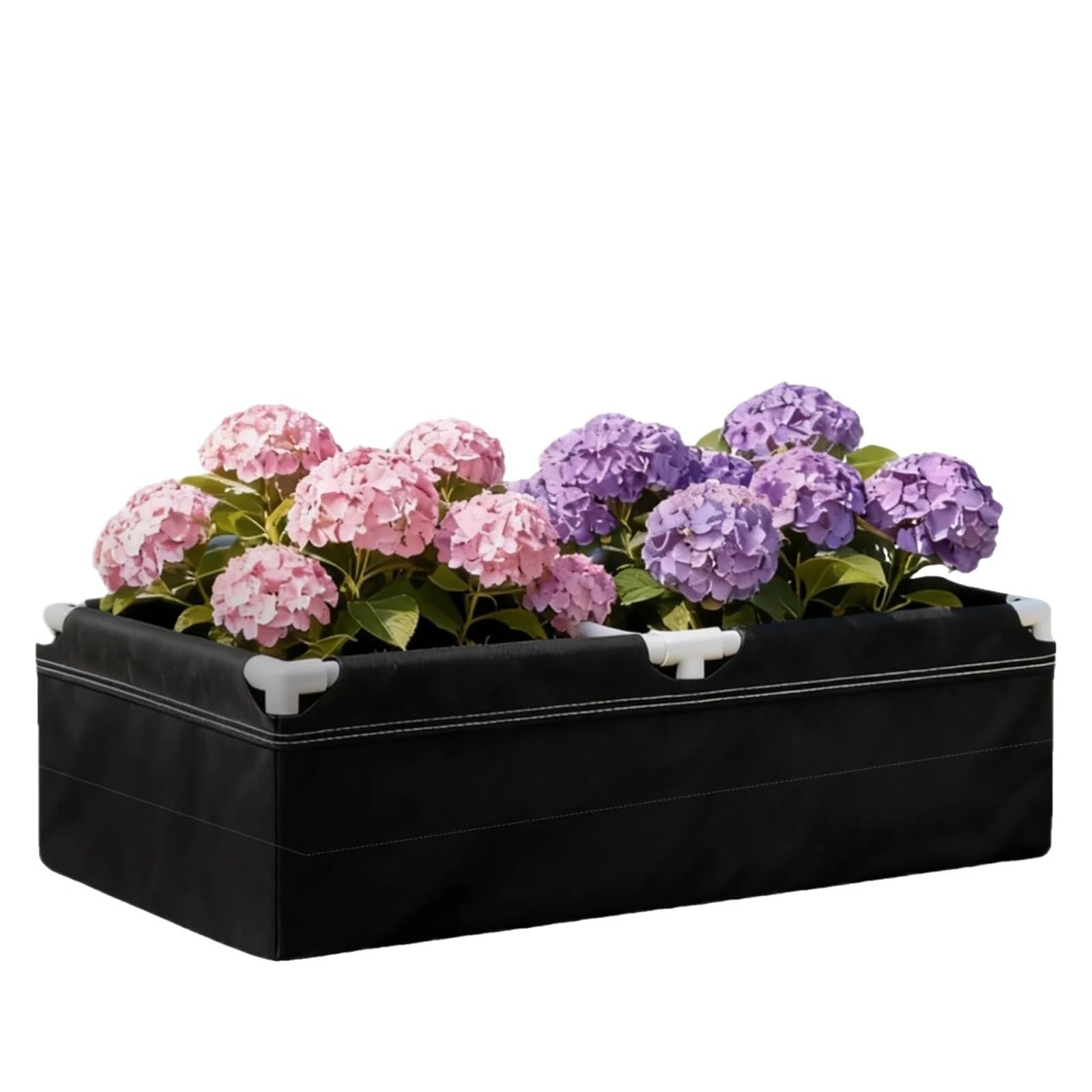 DCUIPG Fabric Garden Plant Bed Rectangular Vegetable Growing Nursery Pot Gardening Raised Beds With Frame For Strawberries for Vegetables