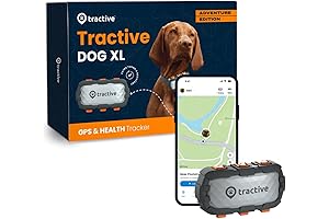 Tractive LTE GPS Dog Tracker: Monitor Your Furry Friend's Wellbeing and Location