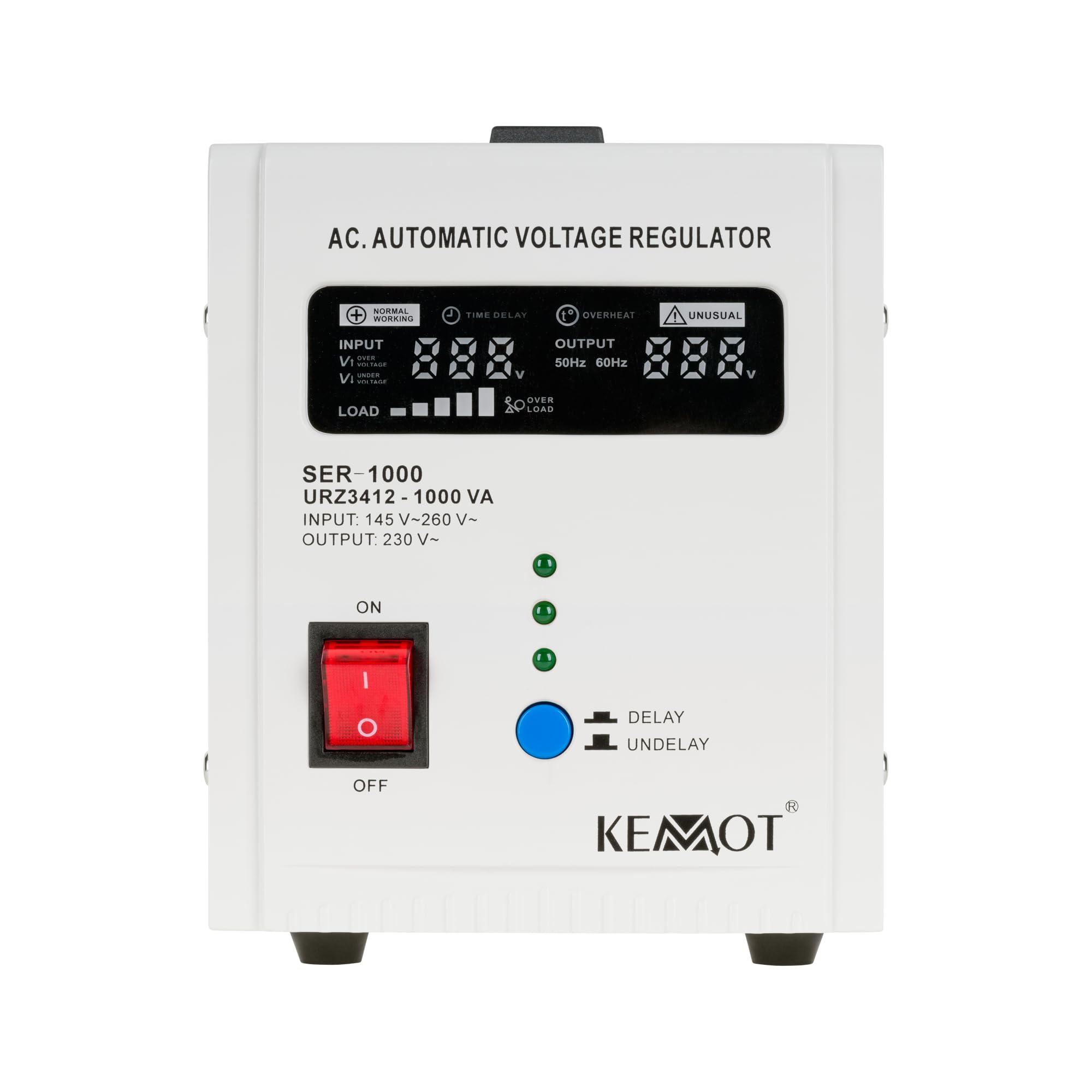 Kemot SER-1000 Régulateur de Tension Automatique