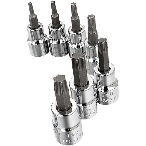 Craftsman 7 Piece Evolv Torx Bit Socket Set, 9-01005