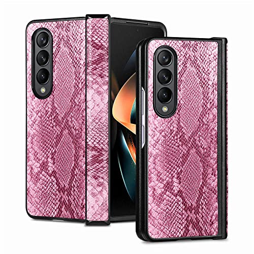 Coque Galaxy Z Fold 4 antichoc contre les rayures de charnière couleur rose
