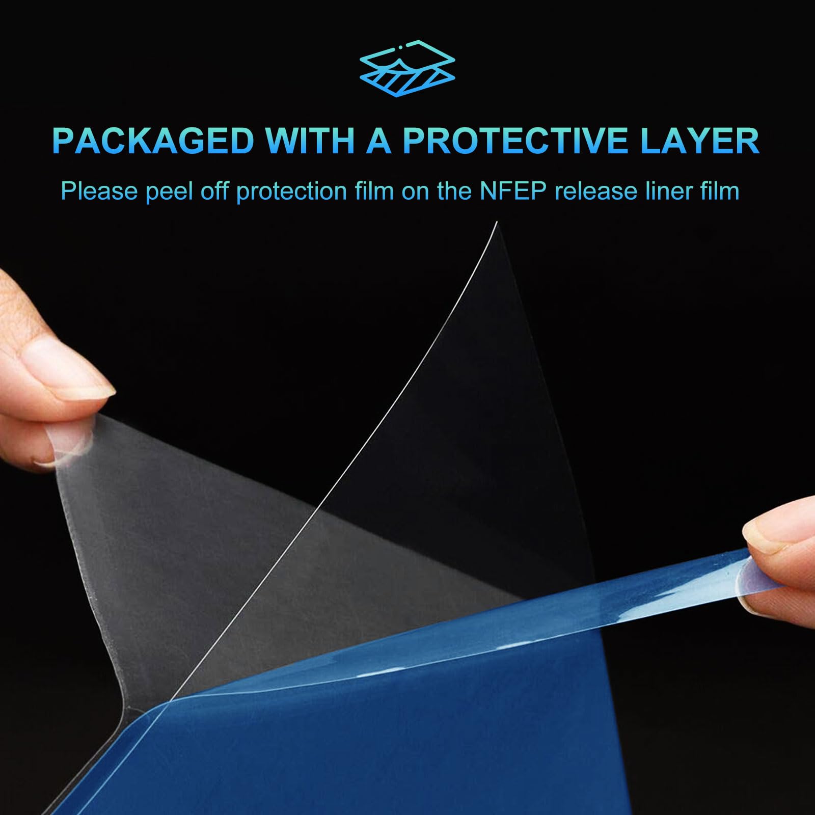 ALadrs 5 unidades FEP 2.0 NFEP para impresora 3D de resina, nFEP(PFA), película de separación para ELEGOO Saturn S, Photon M3, Sonic Mini 8K, Mono X 6K, M3 Plus 7,1" -9,25" impresora 3D de resina LCD,