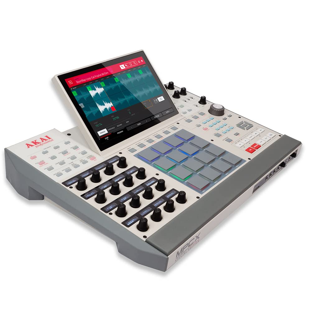 Akai Professional MPC X SE - Station de Production Autonome et Beat Maker avec Écran Tactile 10.1", Pads de Batterie, Synth Engines, 48 Go de Stockage et Intégration Native Instruments
