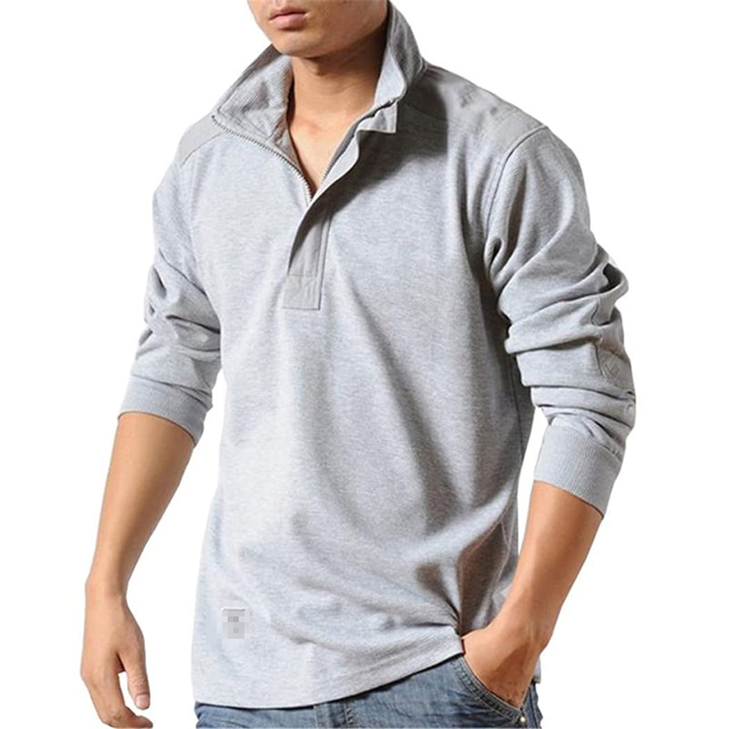 Camicie Casual Uomini Autunno Sciolto Manica Lunga Tattico Camicie Militare Grande Formato Affari, Grigio chiaro, XXL