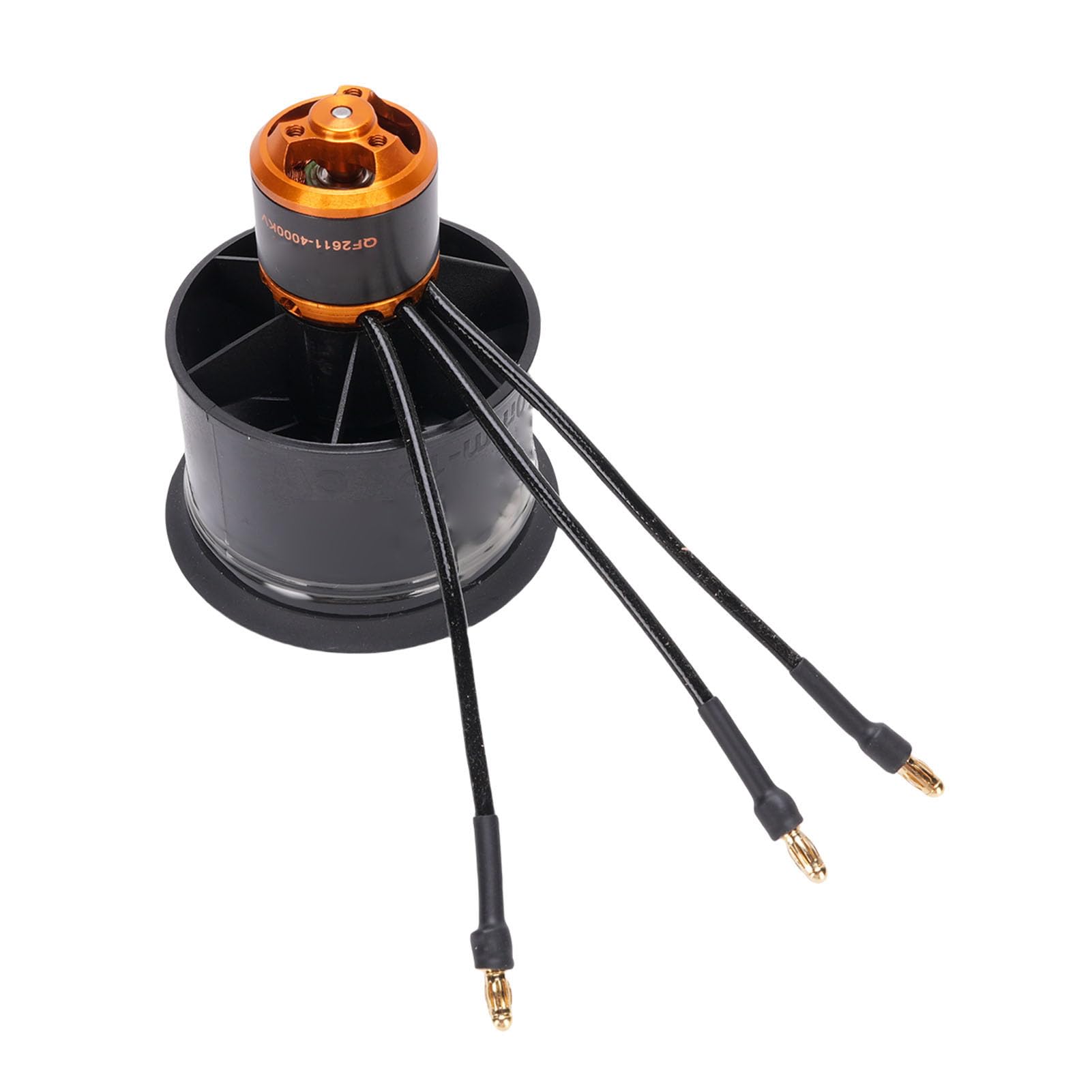Domary Ventola Elettrica Intubata Motore da 50 Mm 4000 KV con Scheda di Controllo per Hobbisti Aerospaziali e Fai-da-te