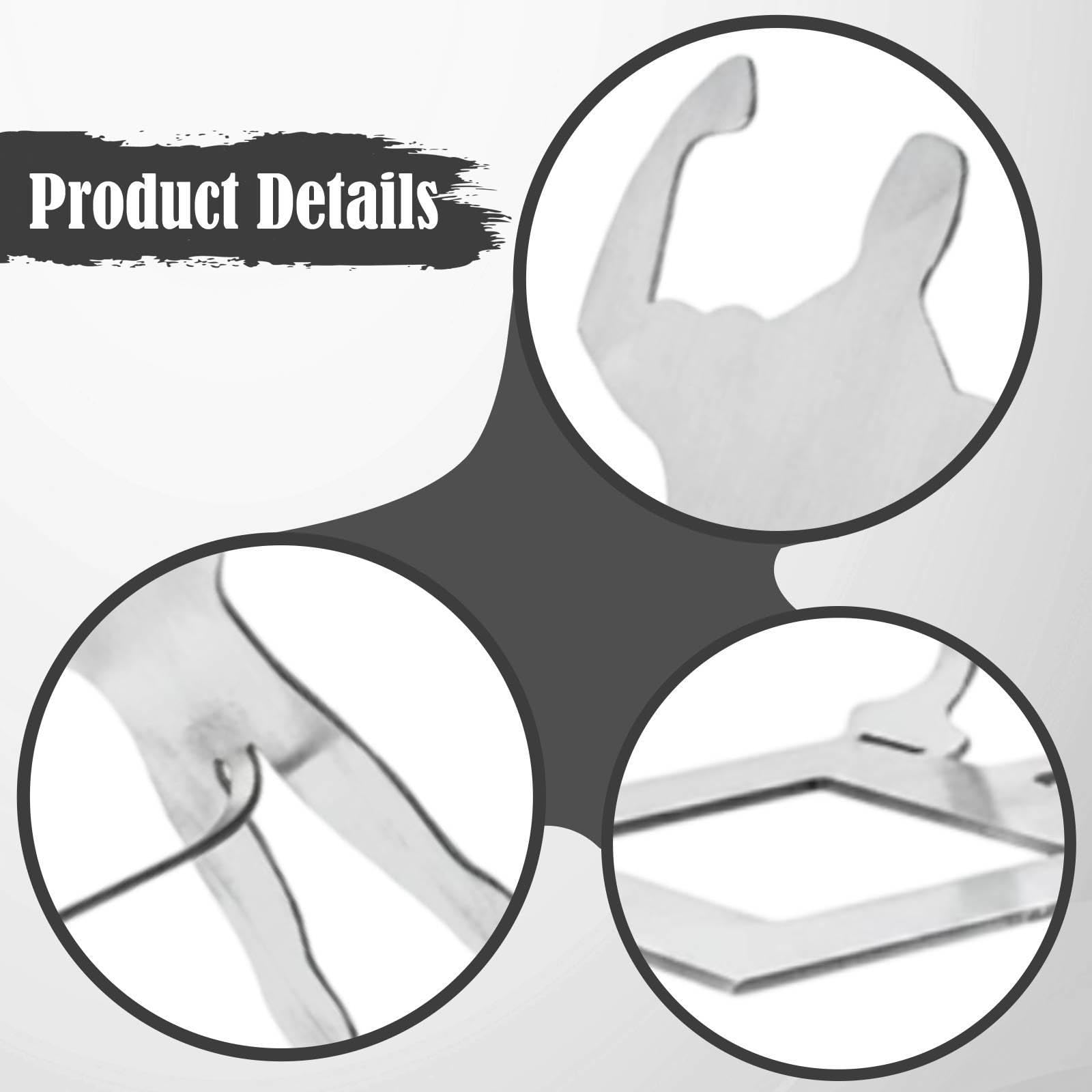 4 Pezzi Portasalsicce Divertente Supporto Barbecue Salsiccia Hot Dog Acciaio Inossidabile Riutilizzabile Struttura Portatile Adatto per Campeggio