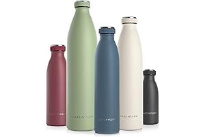 LARS NYSØM® Thin Stainless Steel Water Bottle