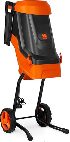 WEN 41119 Electric Wood Chipper and Shredder, 15-Amp, Black