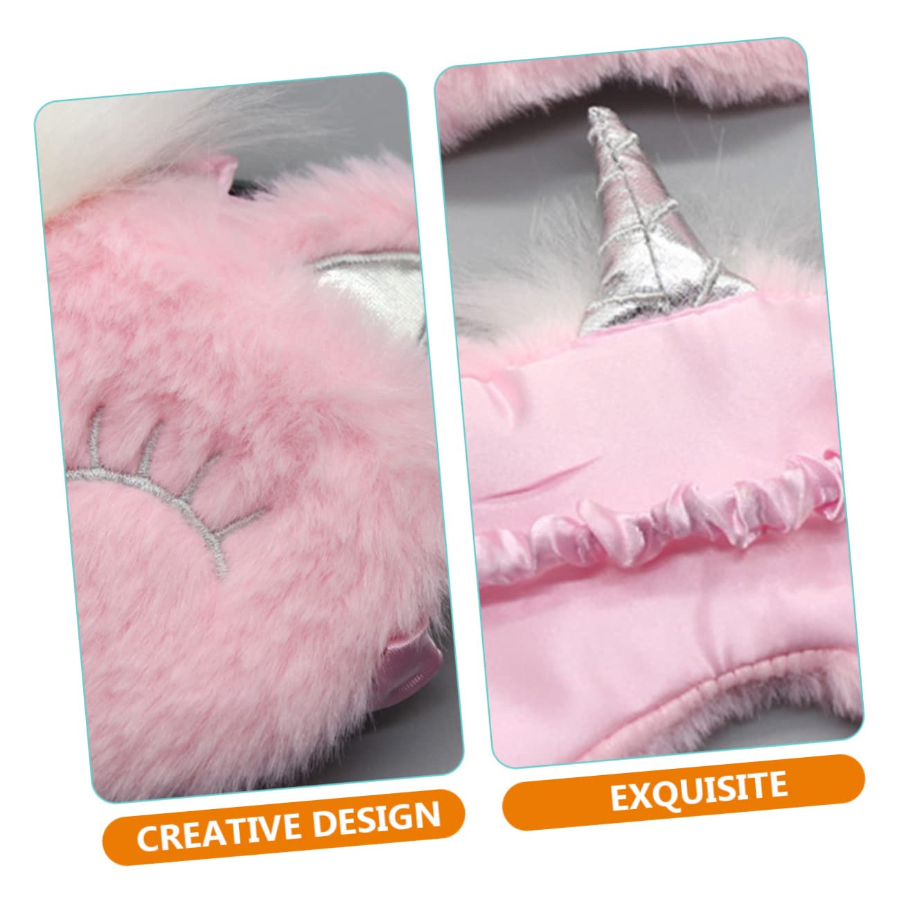 Ipetboom 10pièces Masque De Sommeil Peluche Douce Couvre-yeux Confortable Pour Garçon Fille Et Adultes Pour Voyage Siestes Bloque Totalement La Lumière