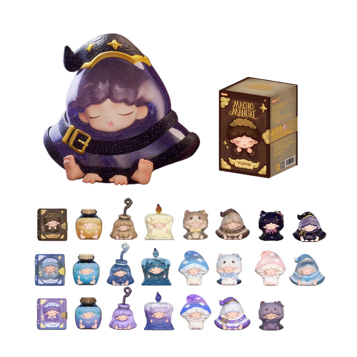 HiPlay JOTOYS Cloud Dream Magic Practice Guide Series Mini Moe Grain Single Item Version Blind Box