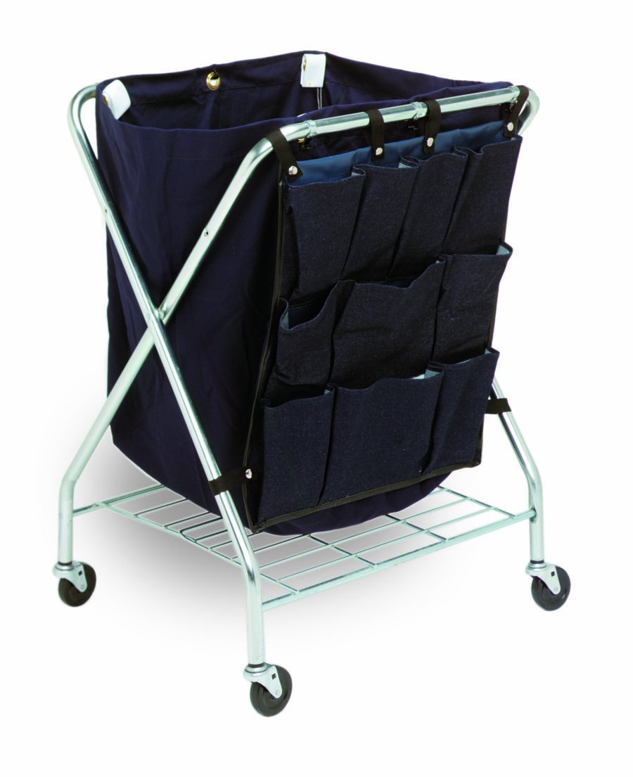 Continental 54, Steel Folding Cart Frame with Shelf (Case of 1