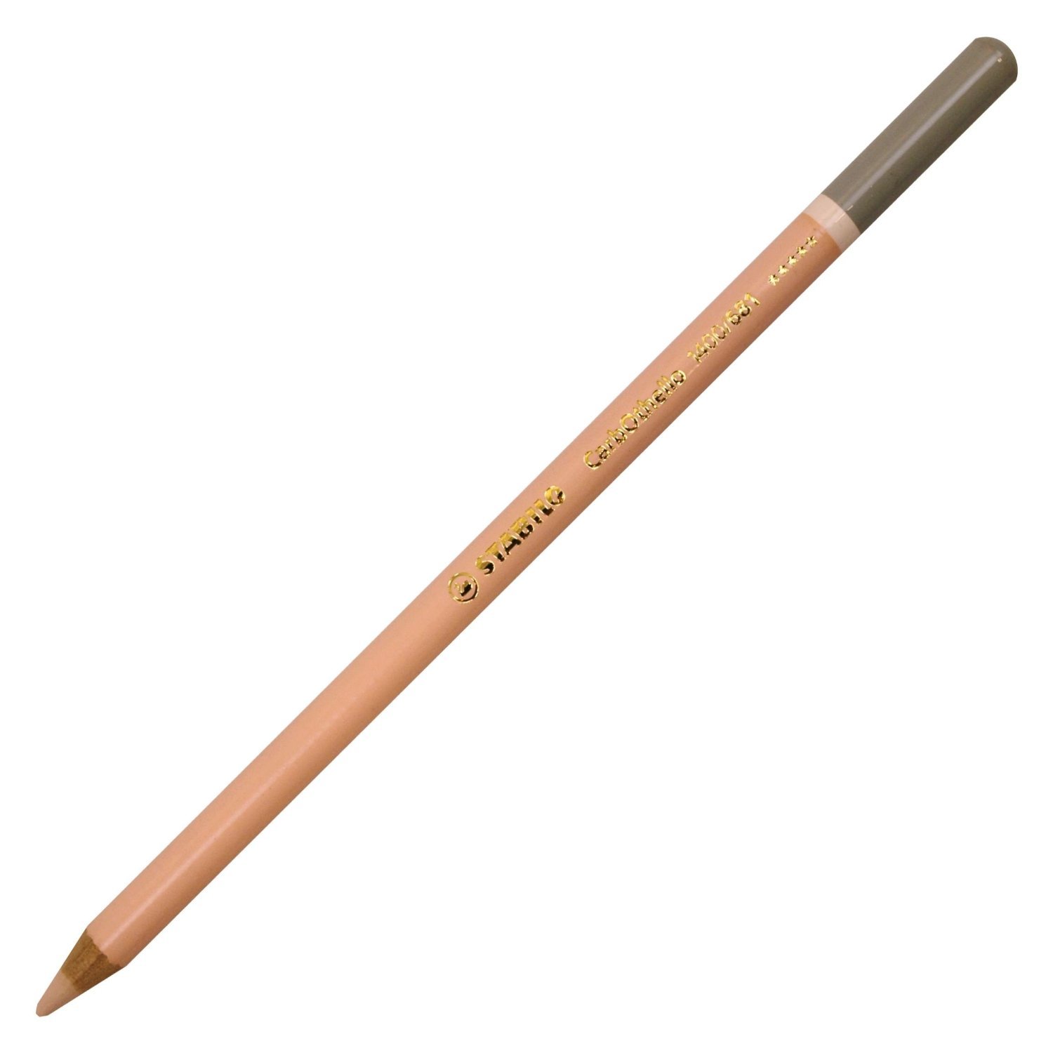 Chalk-Pastel Pencil - STABILO CarbOthello - Pack of 1 - Apricot — image 1