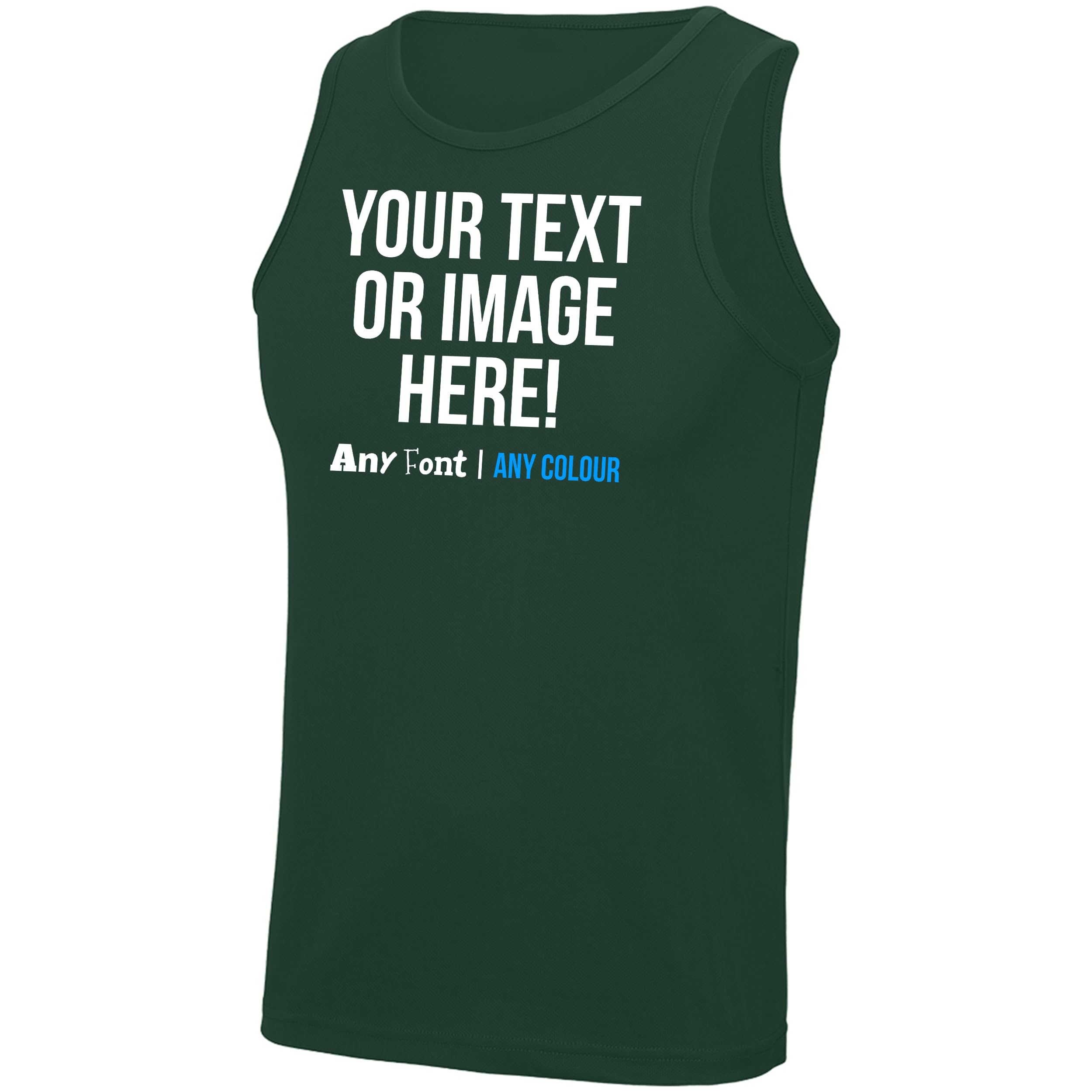purple print house Mens Custom Activewear Vest Polyester Sports Tank Top Any Text Image Personalised Printed Workwear Logo Marathon Photo-picture-30