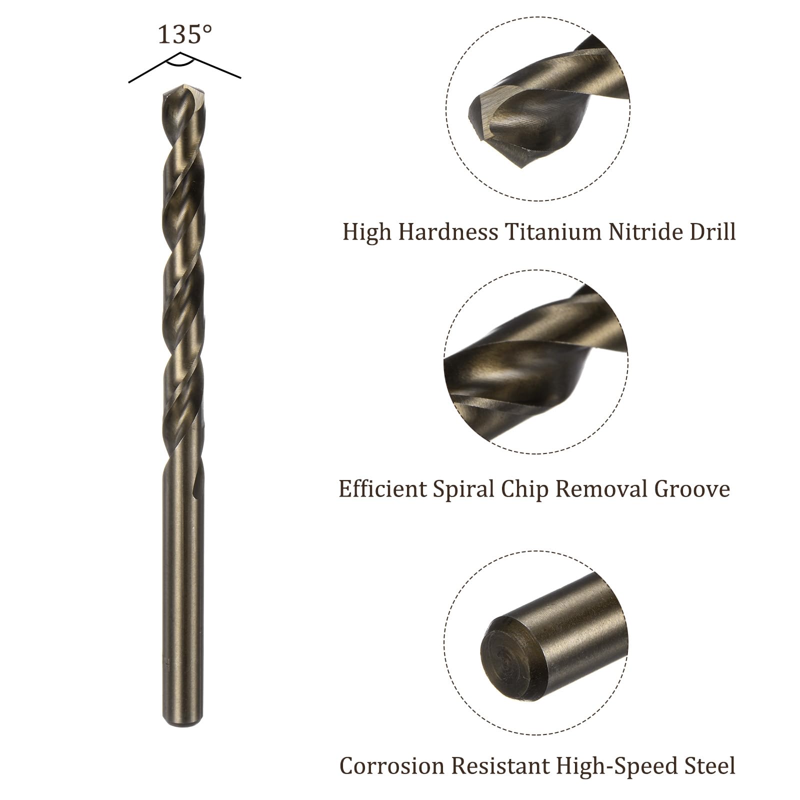 Kozelo 2PCS Twist Drill Bit - Image 2