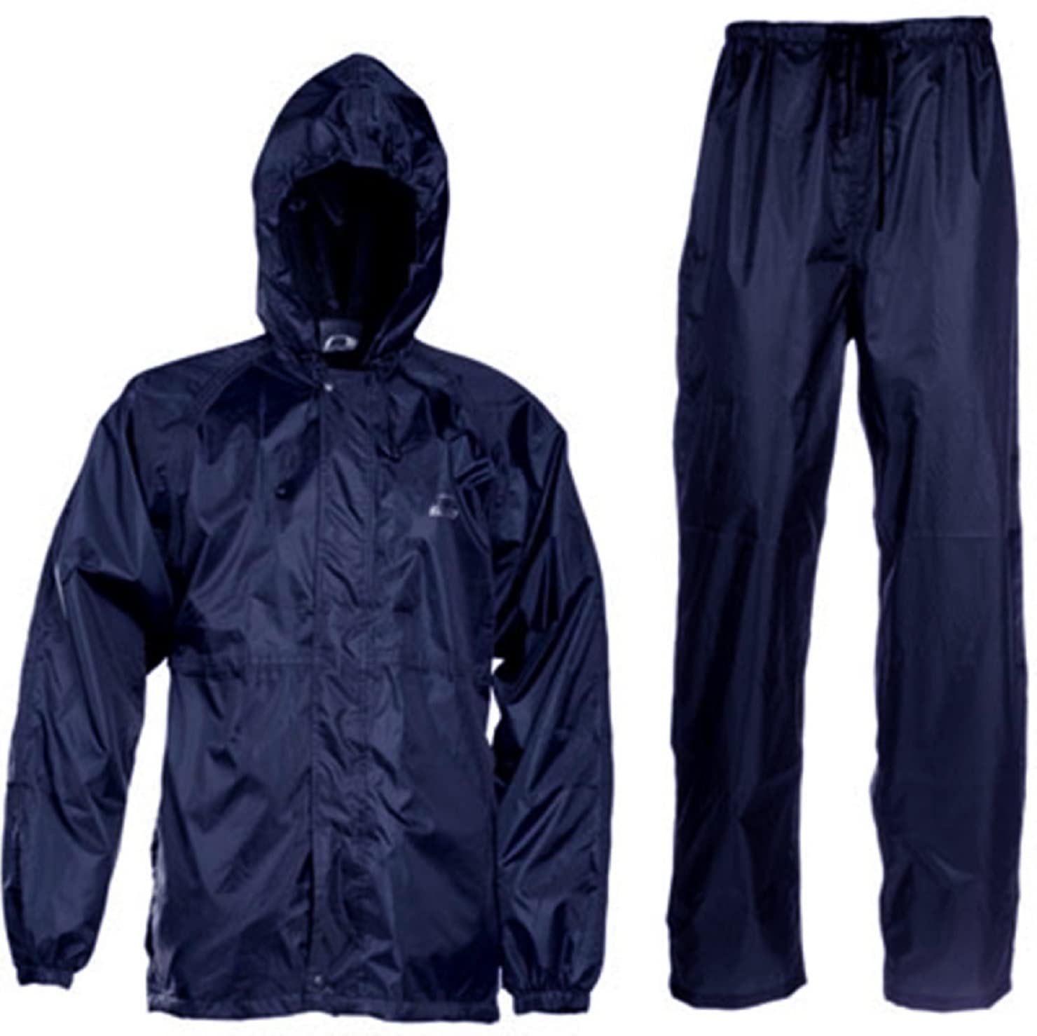 Neekshaa Rain Coat for Men Waterproof Raincoat with Pant semi-Nylon Rain Coat For Men Bike Rain Suit Rain Jacket Suit Mobile Pocket with Storage Bag, Size- L (Blue)-image-40