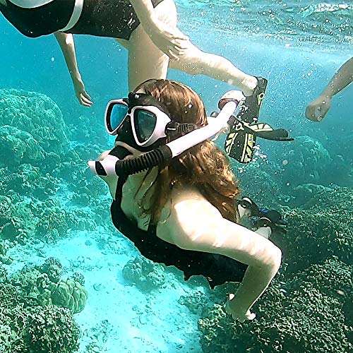 image for FinaTider 2020 New Snorkel Mask Diving Mask Panoramic Wide View Watert