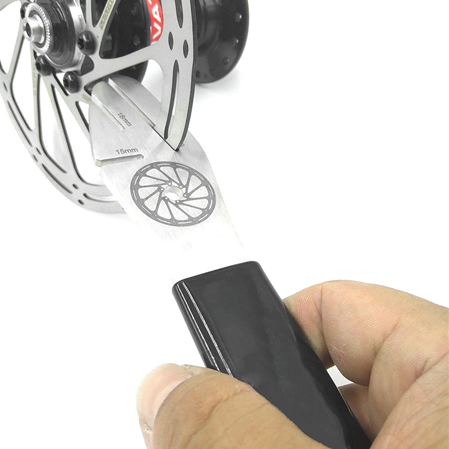 UDee Rotor Truing Tool - Disc Rotor Tool Bicycle Brake Disc Truing Tool, Bicycle Brake Discs Adjuster Flattening Correction Repair Tool 1