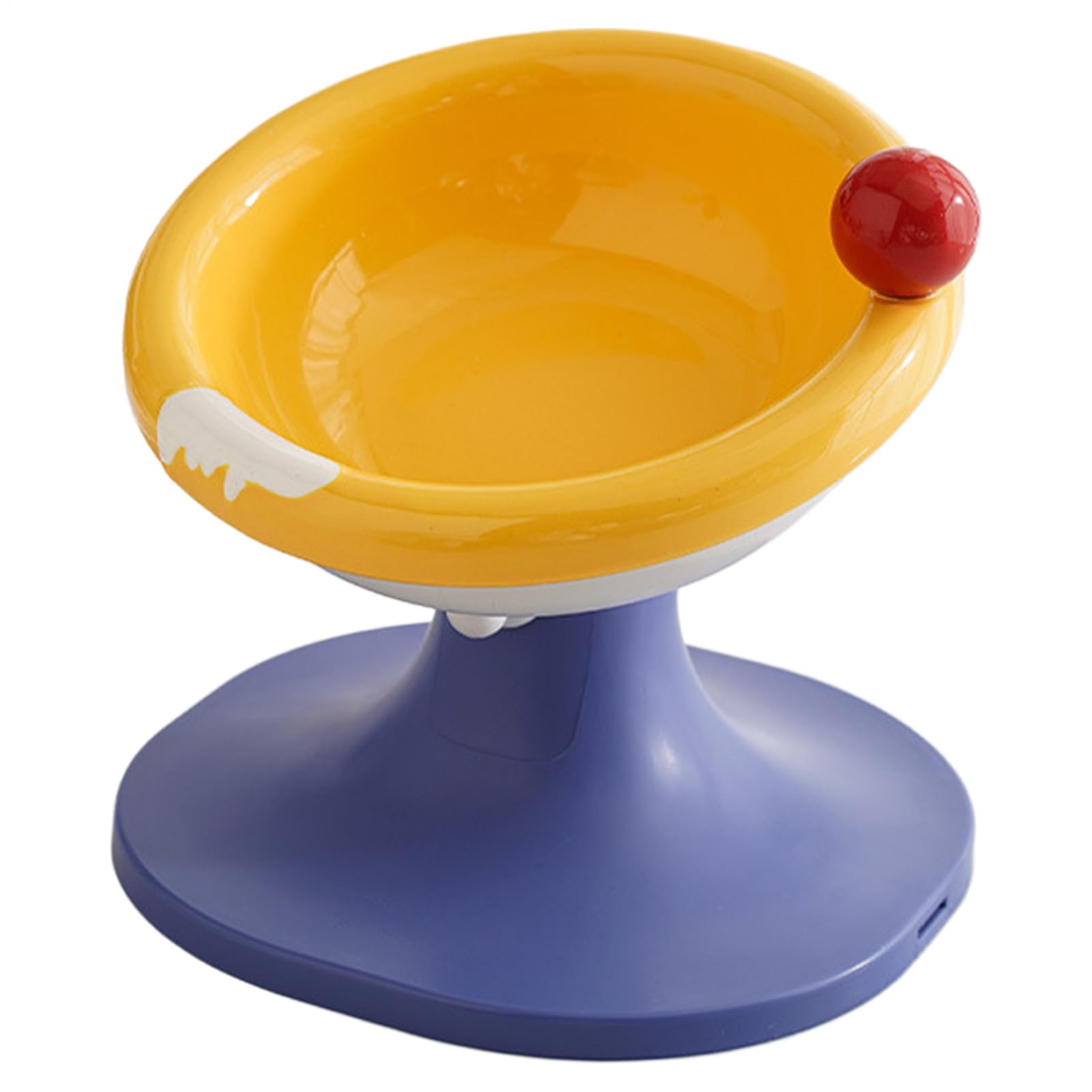 Bol ergonomique en céramique pour chat au design épuré et durable
