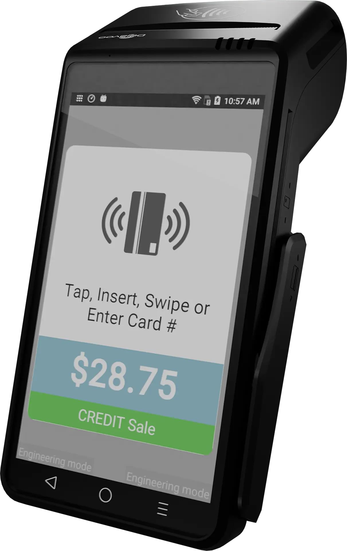 QD4 Android Countertop Standalone Terminal