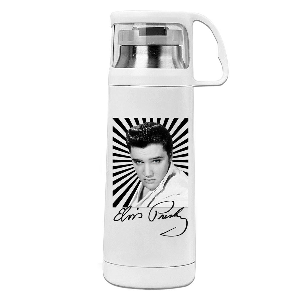 Coreco Classic Elvis Aron Presley Stainless Steel Mug / 350mL Coffee Thermos & Vacuum Flask