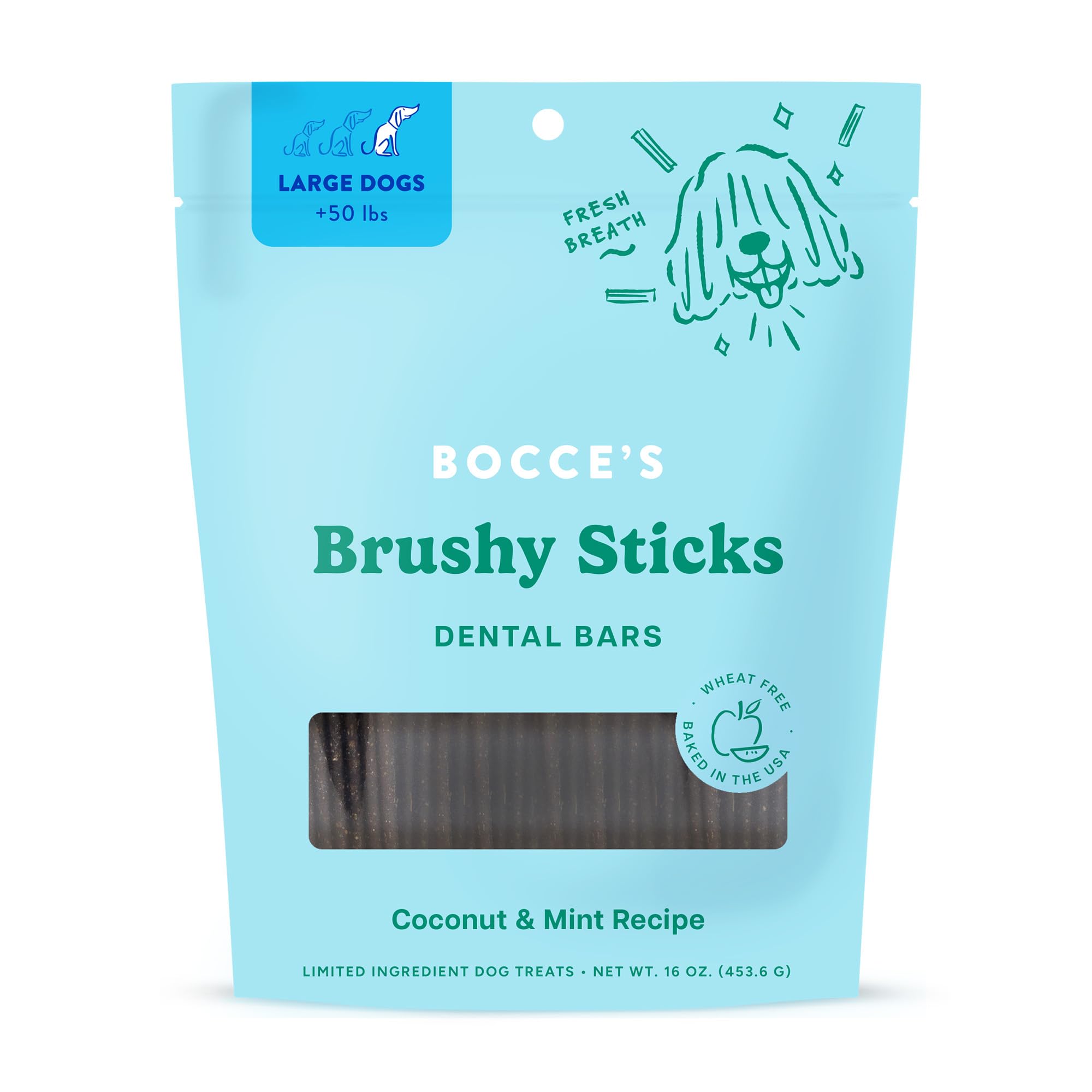 Bocce's Bakery Brushy Sticks