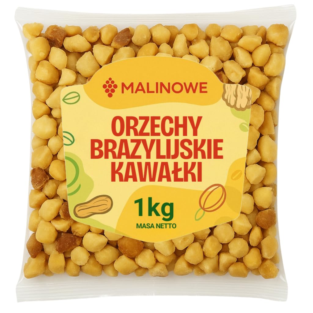 Malinowe PARANUSS 1/2 HALBIERT 1kg Natürlichen Ohne Schale | Natürlich, Ohne Schale