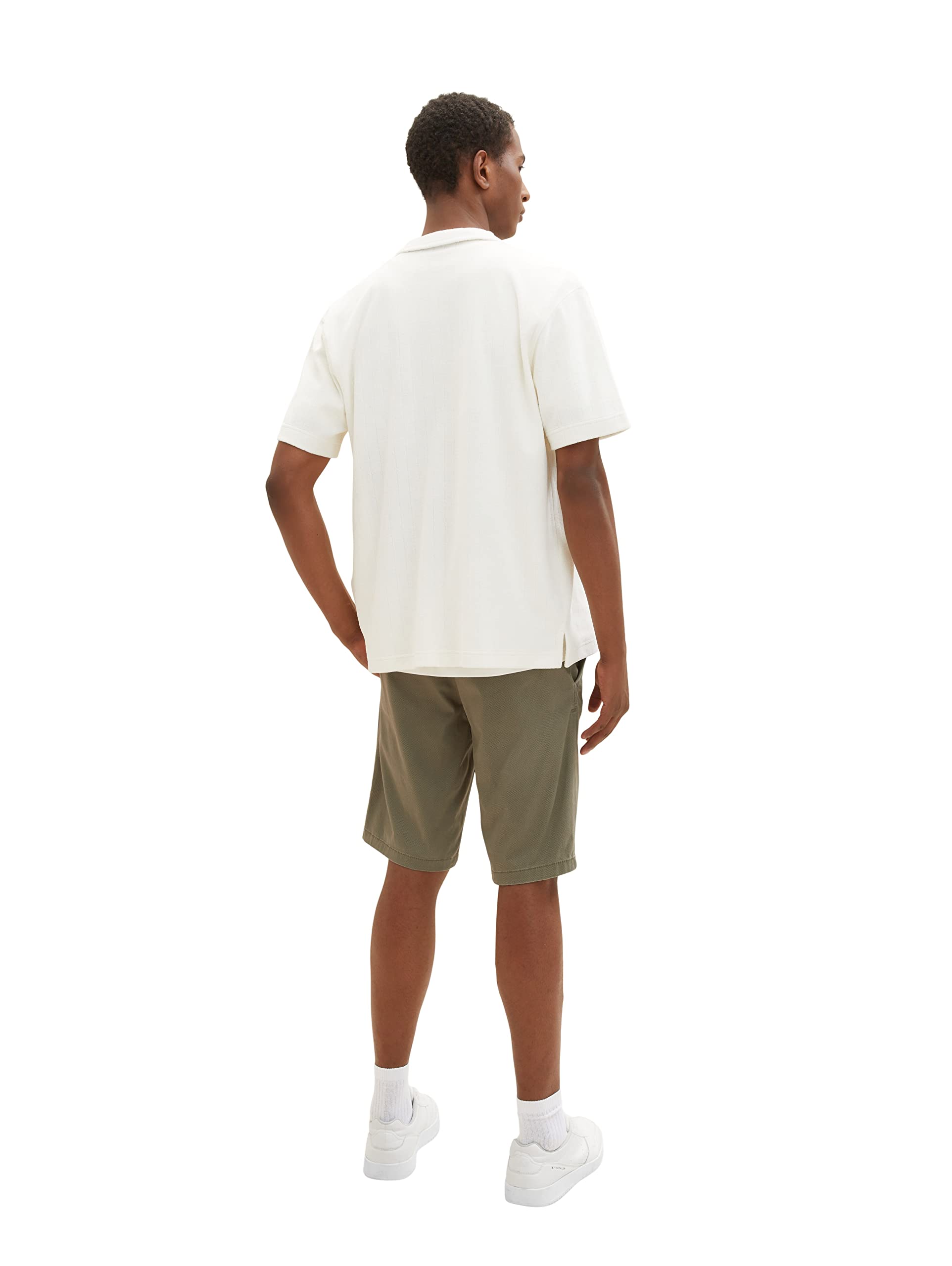 TOM TAILOR Herren Slim Chino Bermuda Shorts mit Stretch – Ansicht 2