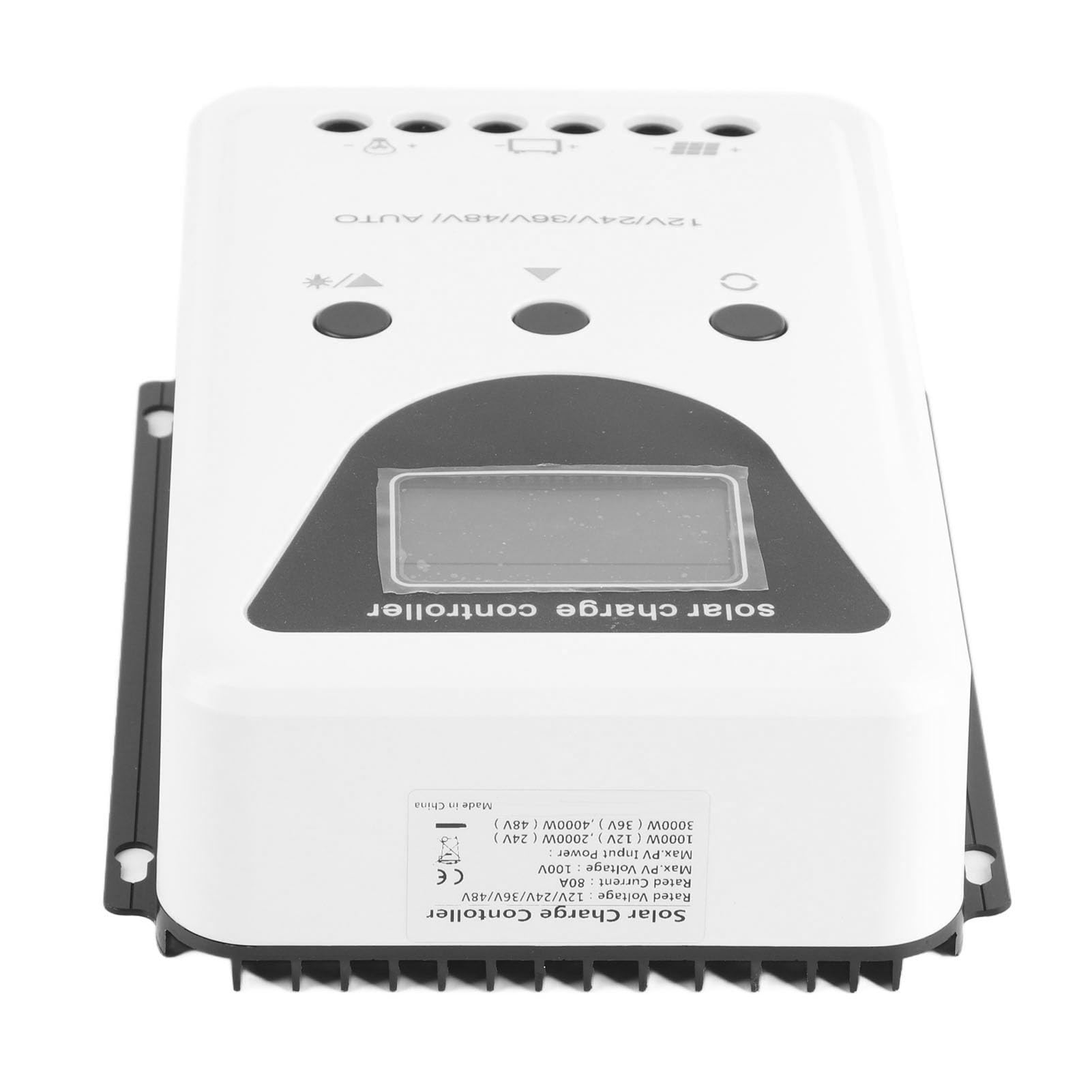 Mingzhe Regolatore di Carica Solare PWM di Protezione Altamente Efficiente per Pannelli Solari Ad Ampia compatibilità Regolatore Batterie Ricaricabili (80A)
