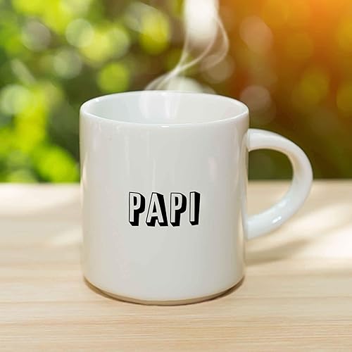Miniatura 3 de Papi Taza de café – Taza de cerámica personalizada con nombre, taza personalizada, regalo personalizado de cumpleaños/Navidad, regalo de vacaciones,