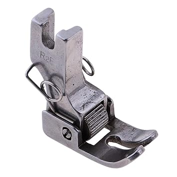 R2E Roller Foot Presser Foot Snap-On High Shank Sewing Machine Part for Singer Juki Industrial Sewing Machine