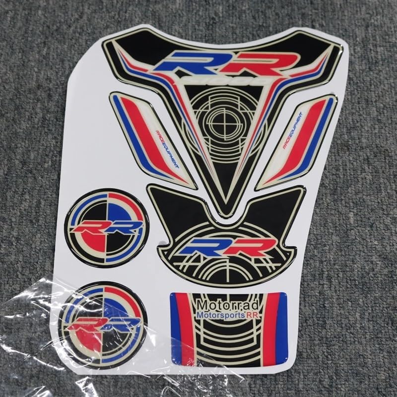 Autocollants de protection anti-rayures look carbone pour réservoir S1000RR