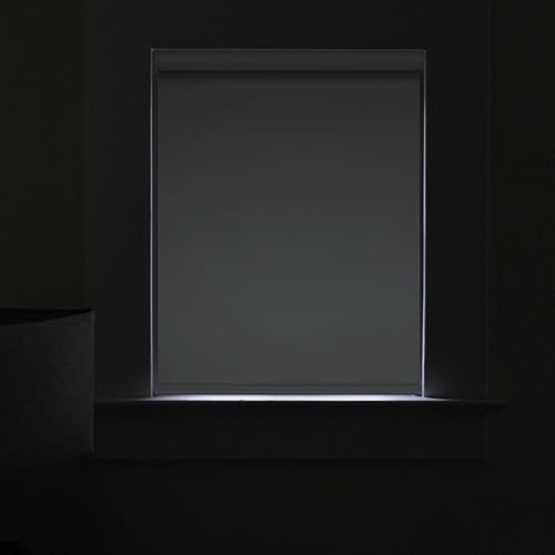 Miniatura 9 de Changshade Persianas enrollables opacas sin cordones con cajón, oscurecimiento de la habitación, pantalla enrollable de fácil instalación, persianas