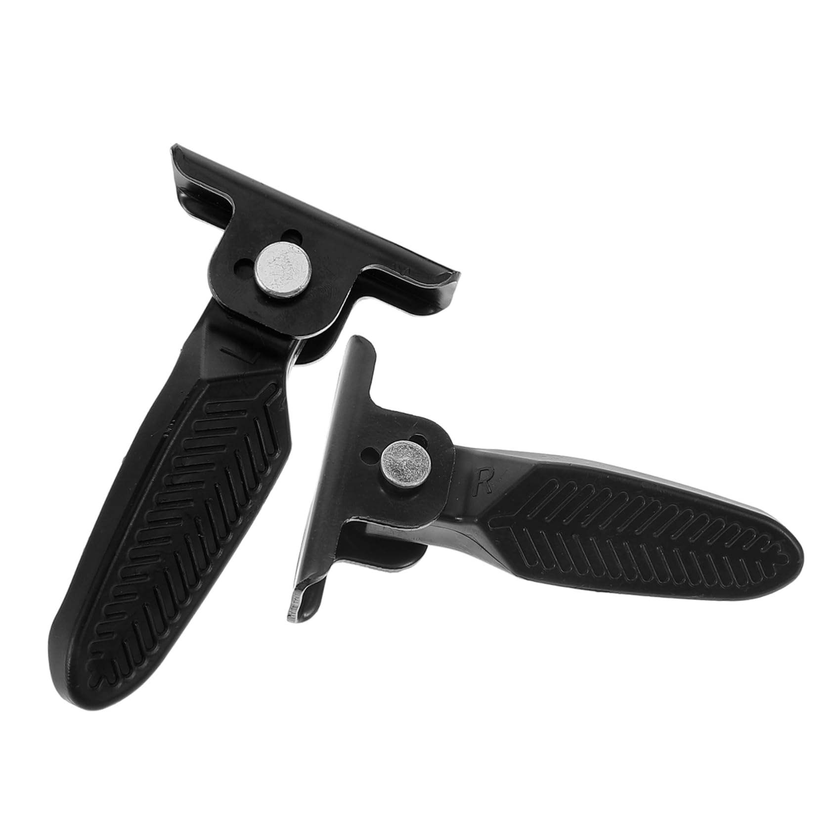 SEWOART Electric Bike Folding Pedals Motorcycle Foot Pegs Aluminum Footrest Mini Bike Foot Pegs Compact Sturdy Easy to Store