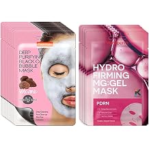 Purederm Volcanic Bubble Mask 10 Packs & Firming MG Gel Mask 5 Packs