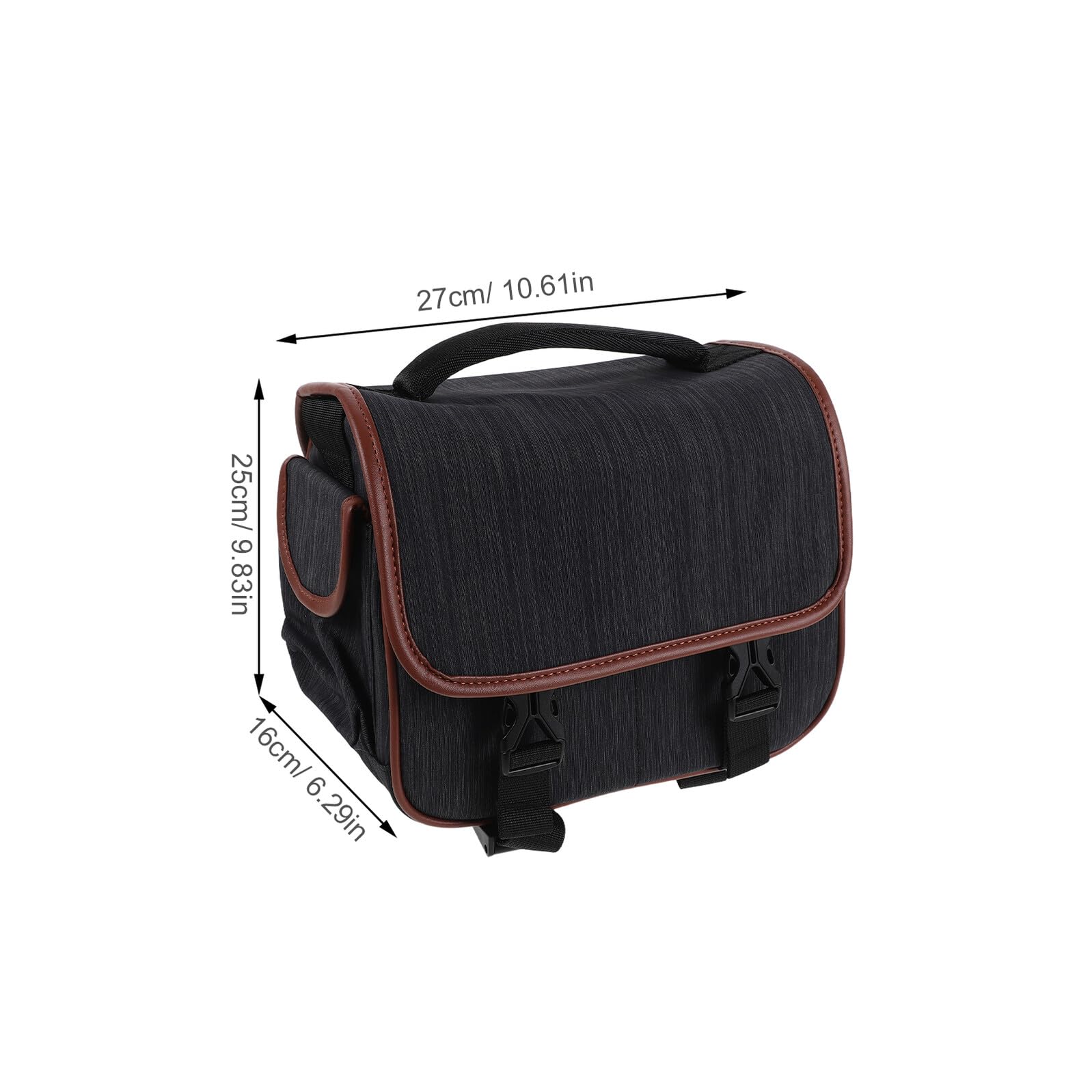 Homoyoyo Borsa Tracolla per Fotocamera con Tasche Esterne per Attrezzatura Custodia Protettiva per Reflex Digitali e Mirrorless Realizzata in Nylon Resistente