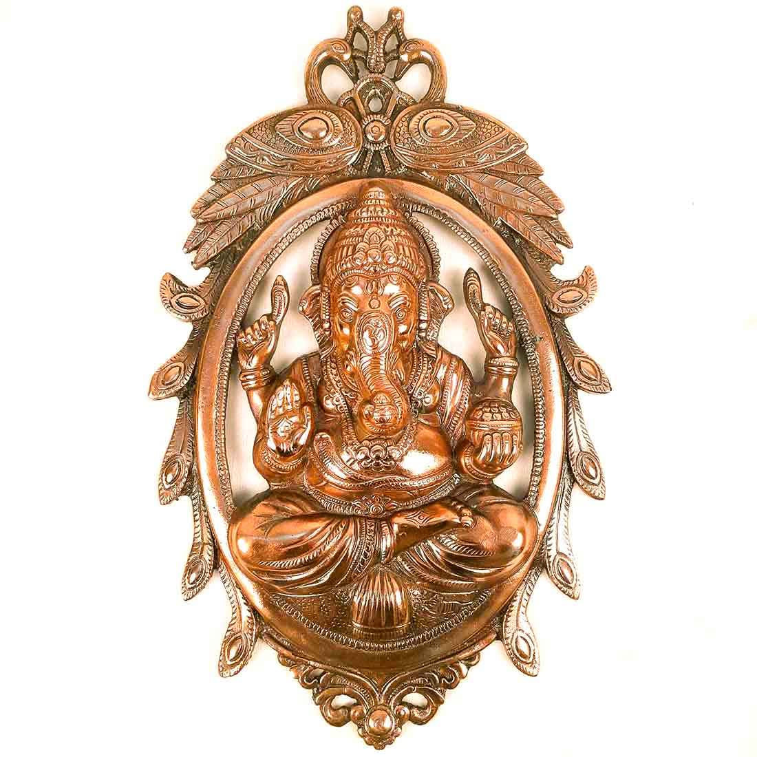 Ganesh Idol Wall Hanging - Lord Ganesha Decor -13 Ganesh Idol Wall Hanging - Lord Ganesha Decor -13