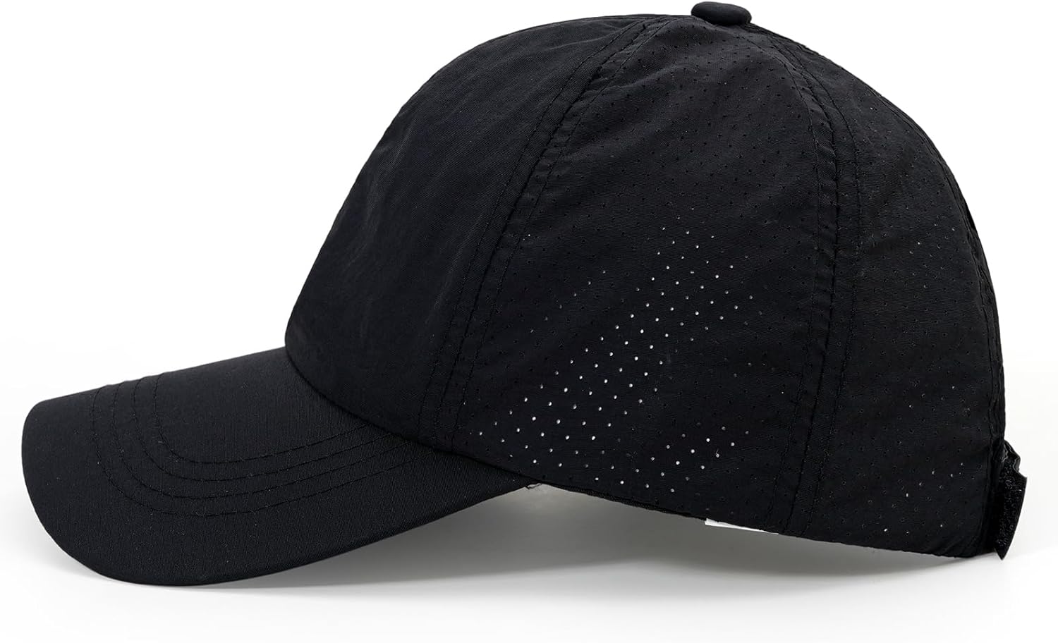 Girls Criss Cross Ponytail Baseball Cap Adjustable Ponycap Quick Dry Toddler Trucker Hat Girls Hats for Kids Ages 4-8 - Image 4